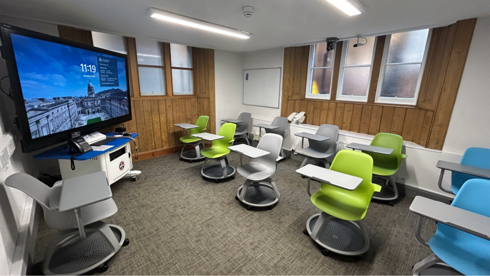 Colour photo of the Porteous Room