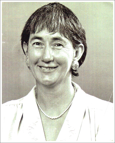 Black and White photo of Elizabeth Templeton