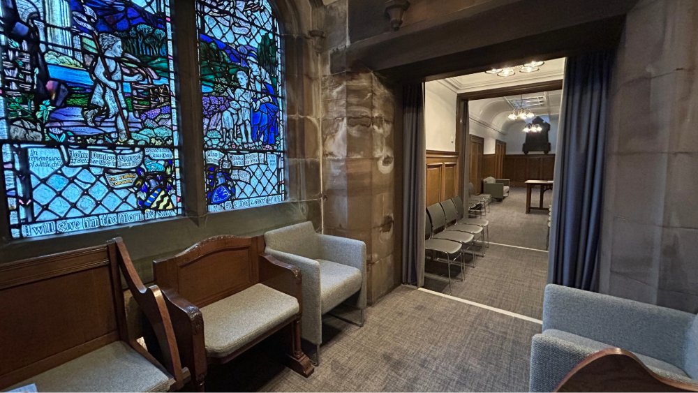 Colour photo of the Meditation and Multifatih space